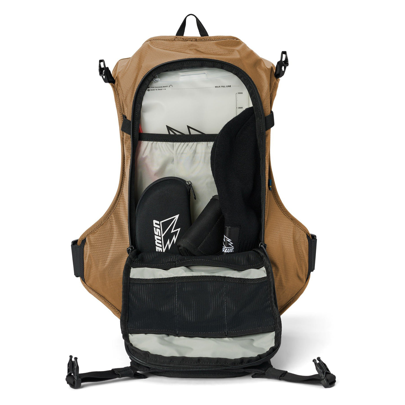 USWE MTB Hydro 12L Hydration System Backpack - Bronze | 8Lines Shop - Fast Shipping World Wide