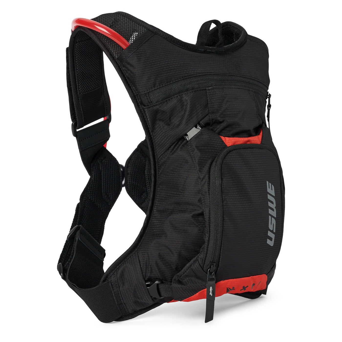 USWE MTB Hydro 3L Hydration System Backpack - Black/Red | 8Lines Shop - Fast Shipping World Wide