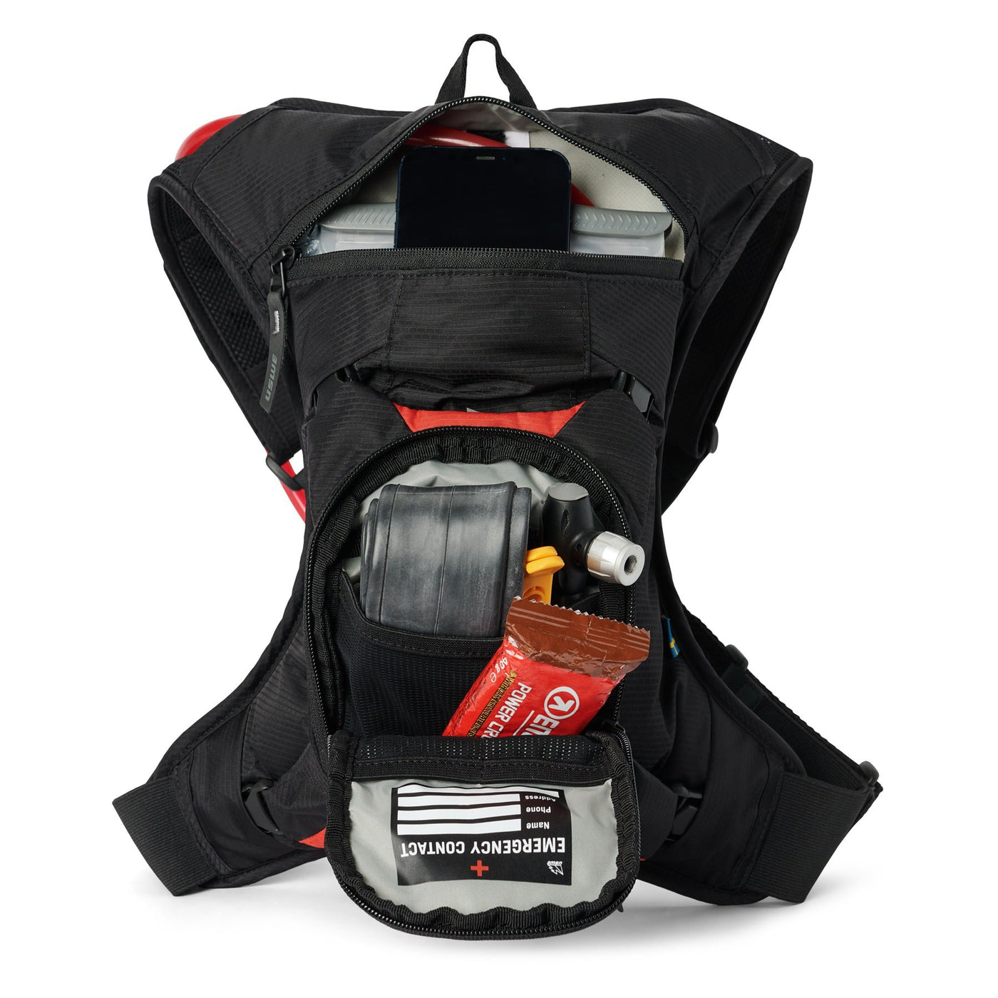 USWE MTB Hydro 3L Hydration System Backpack - Black/Red | 8Lines Shop - Fast Shipping World Wide