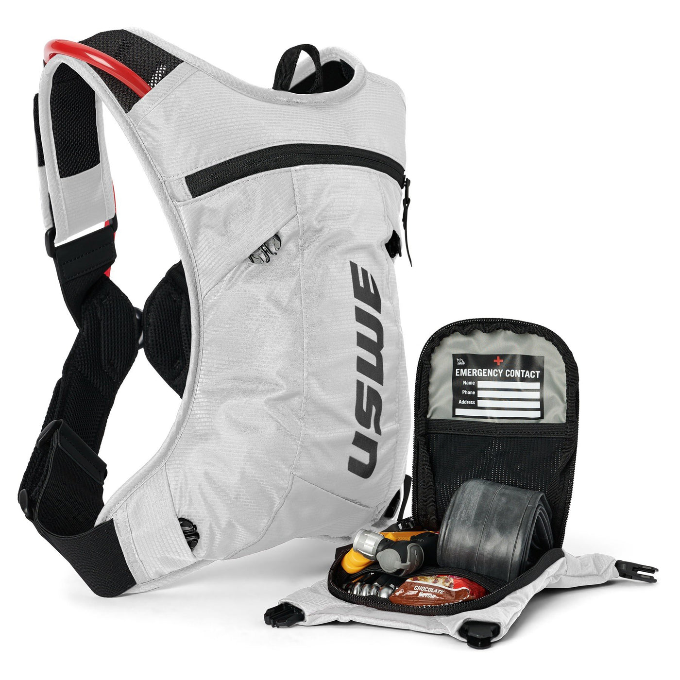 USWE MTB Hydro 3L Hydration System Backpack - White | 8Lines Shop - Fast Shipping World Wide