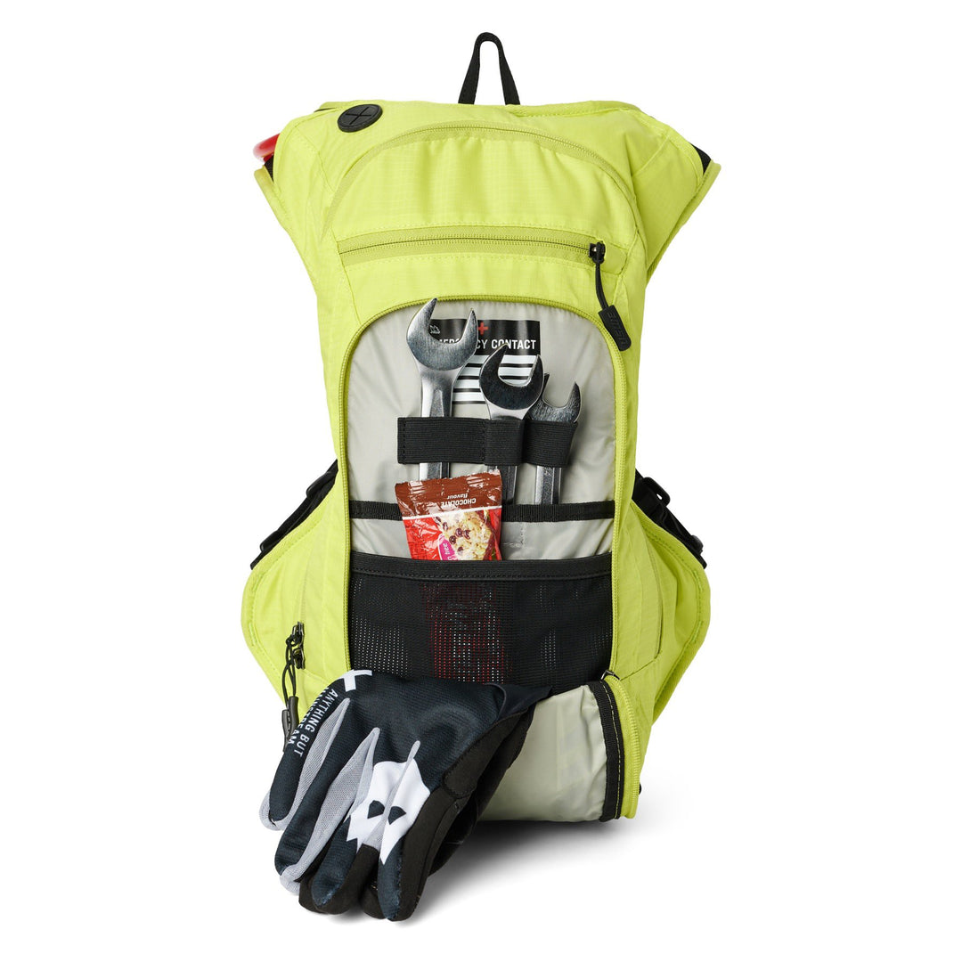 美品✨USWE AIR BORNE9 サイクルバッグ リュック 超軽量 イエロー USWE Outlander Moto 9L Hydration Pack | Lightweight & Bounce-Free