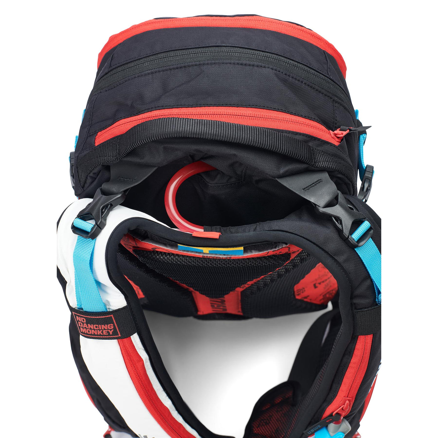 USWE Pow 16L Alpine Skiing Protector Pack - Carbon Black | 8Lines Shop - Fast Shipping