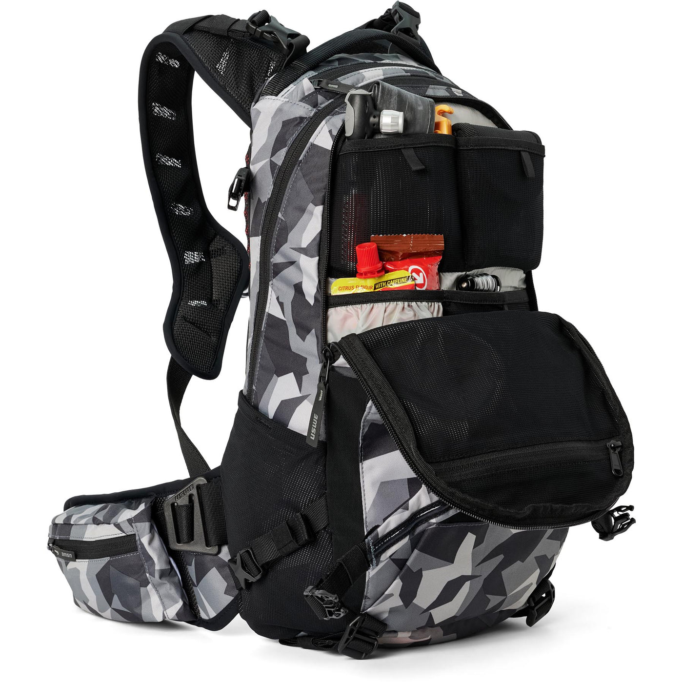 USWE Shred 16L Hydration Compatible MTB Daypack - Camo | 8Lines Shop