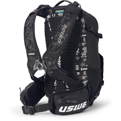 USWE Shred 25L Hydration Compatible MTB Daypack - Black | 8Lines Shop