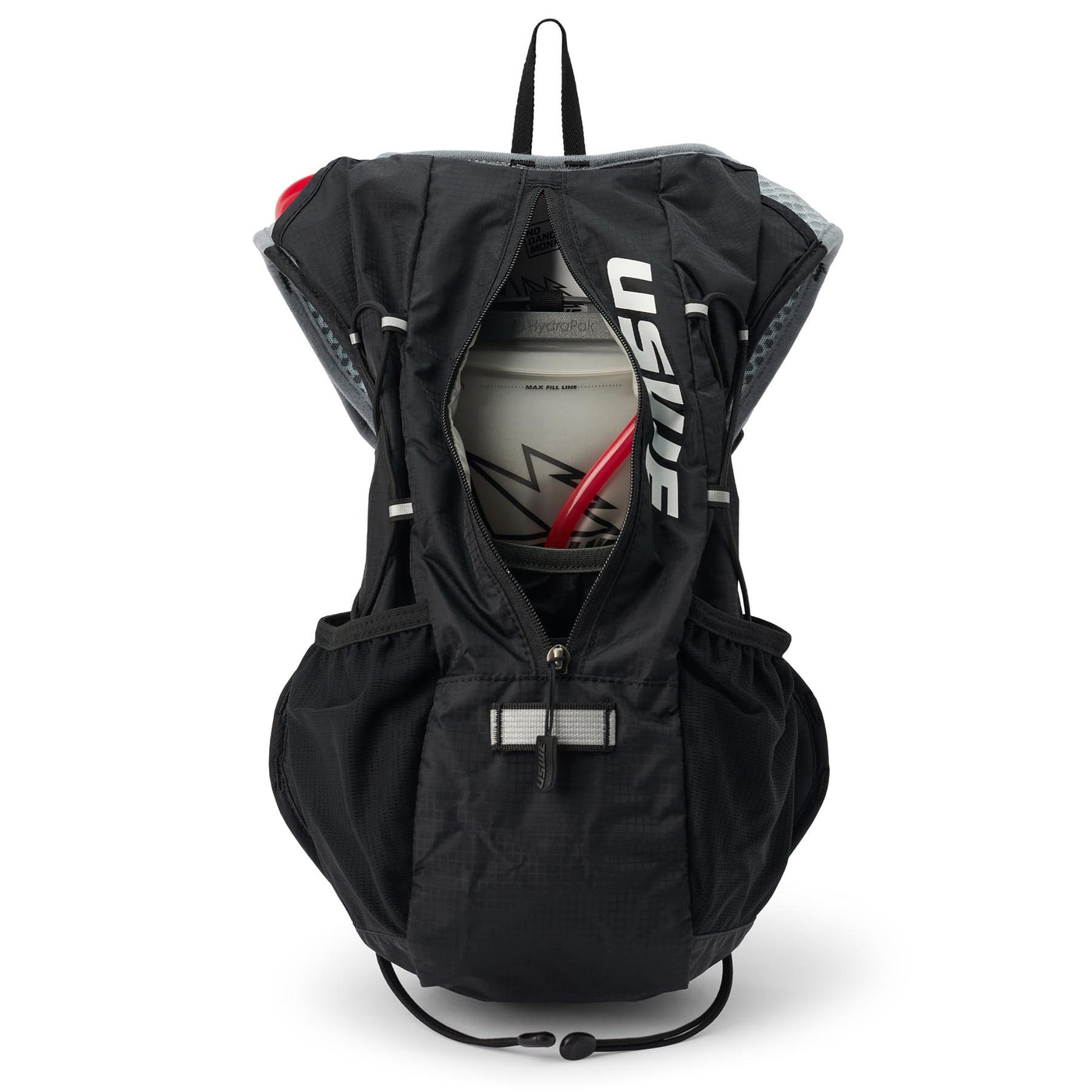 USWE Vertical 10L Hydration System Pack - Carbon Black | 8Lines Shop