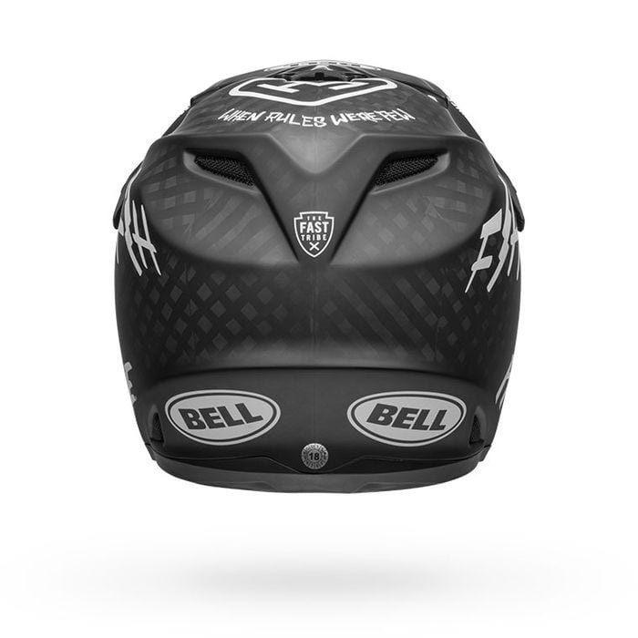 Bell Full-9 Carbon Helmet Fasthouse - Matte Black/White 8Lines Shop - Fast Shipping