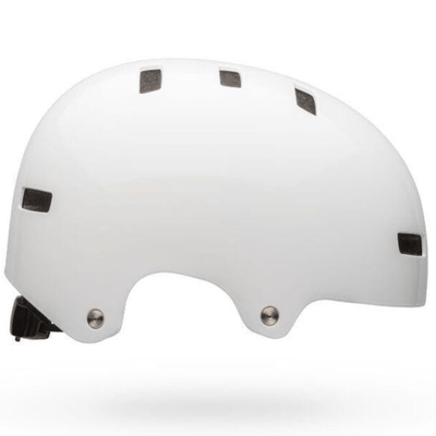 Bell Helmet Local - Gloss White 8Lines Shop - Fast Shipping