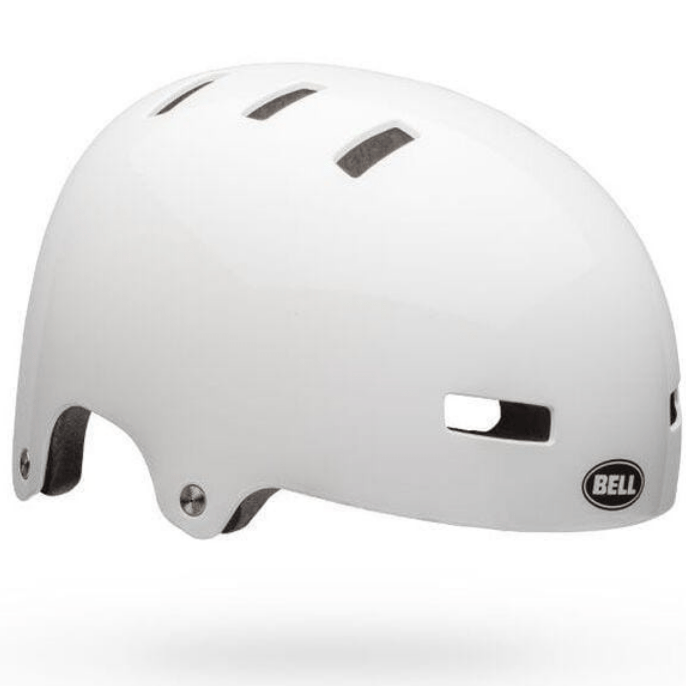 Bell Helmet Local - Gloss White 8Lines Shop - Fast Shipping