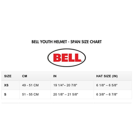 Bell Youth / Kids Helmet Span