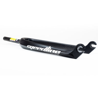 BMX Fork Speedline Junior/Expert 1" Elite Carbon Fiber 20" - Matte Carbon 8Lines Shop - Fast Shipping