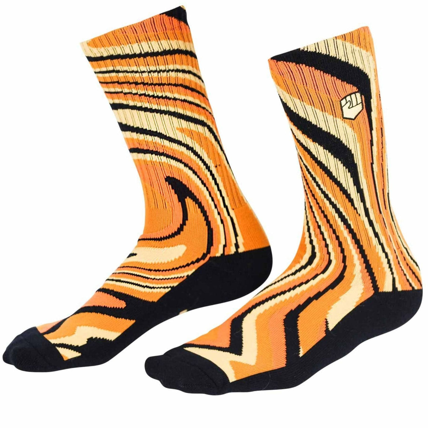 FIST Crew Socks - 70's Swirl 8Lines Shop - Fast Shipping