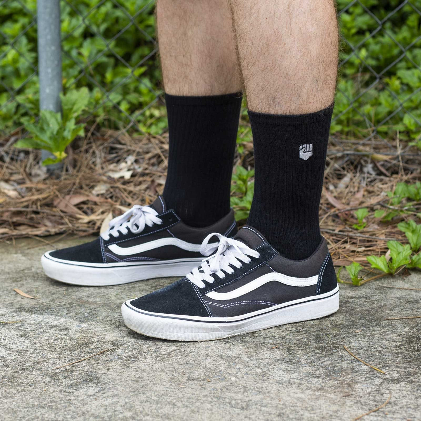 FIST Crew Socks - Black 8Lines Shop - Fast Shipping