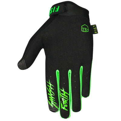 FIST Youth Gloves - Fluro Green 8Lines Shop - Fast Shipping