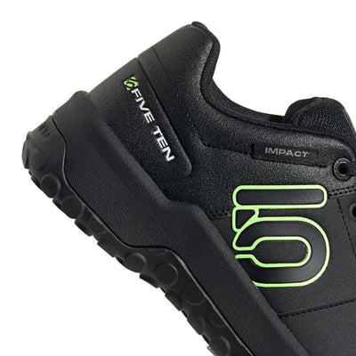 Five Ten Shoes Impact SAM HILL - Core Black / Signal Green / Grey Three 8Lines Shop - Fast Shipping