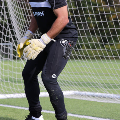 G-Form Black Football Pants for Goalkeeper 8Lines Shop - Fast Shipping