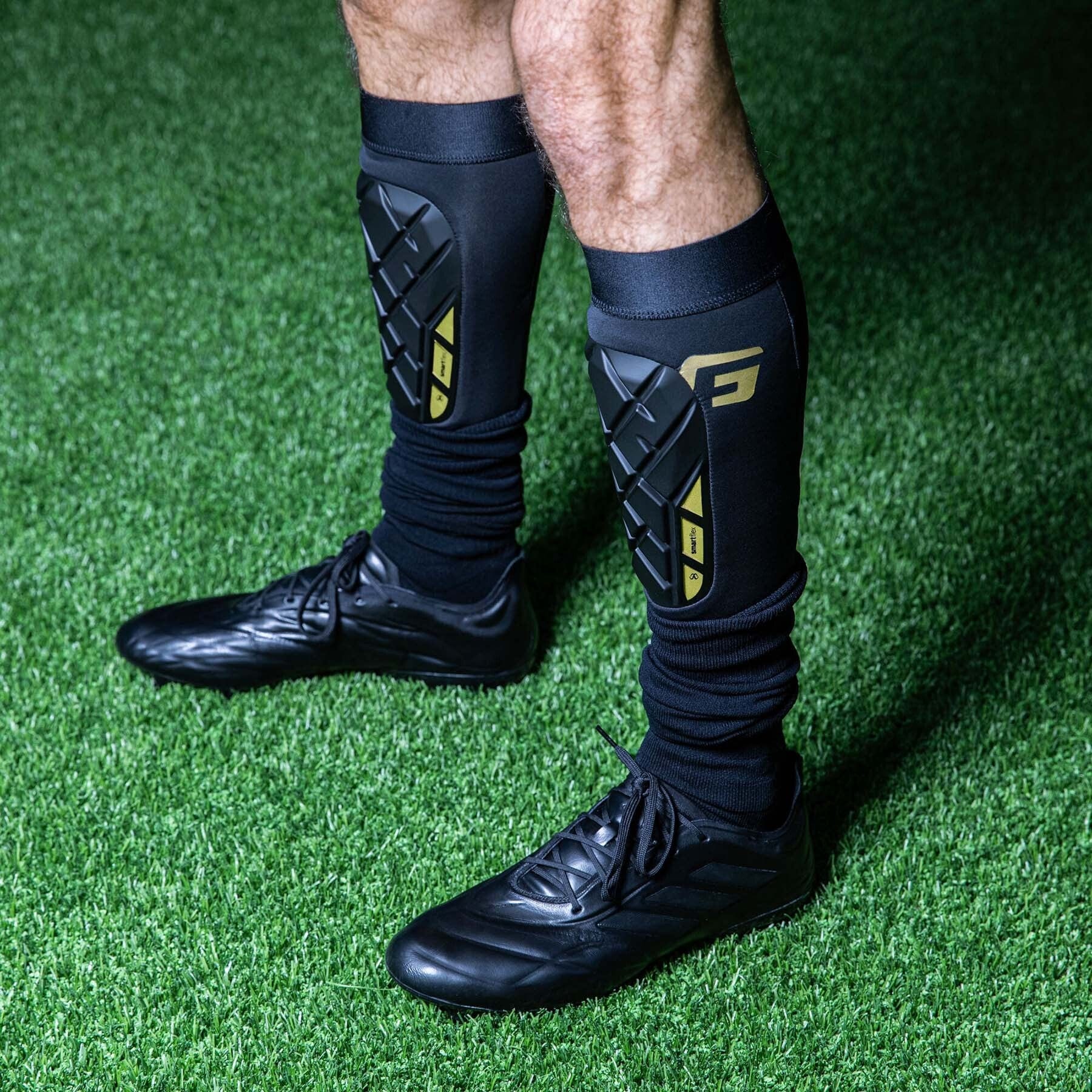 G-Form Shin Guards for Football Pro-S Elite X - Matte Black