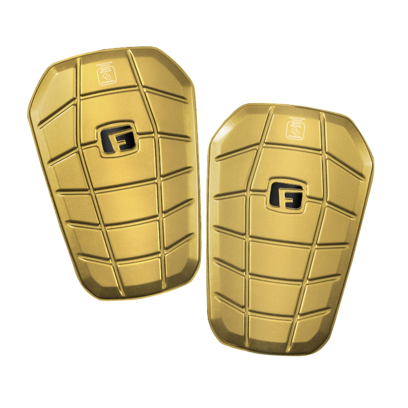 G-Form Shin Guards Pro-S Blade for Football - Gold 8Lines Shop - Fast Shipping