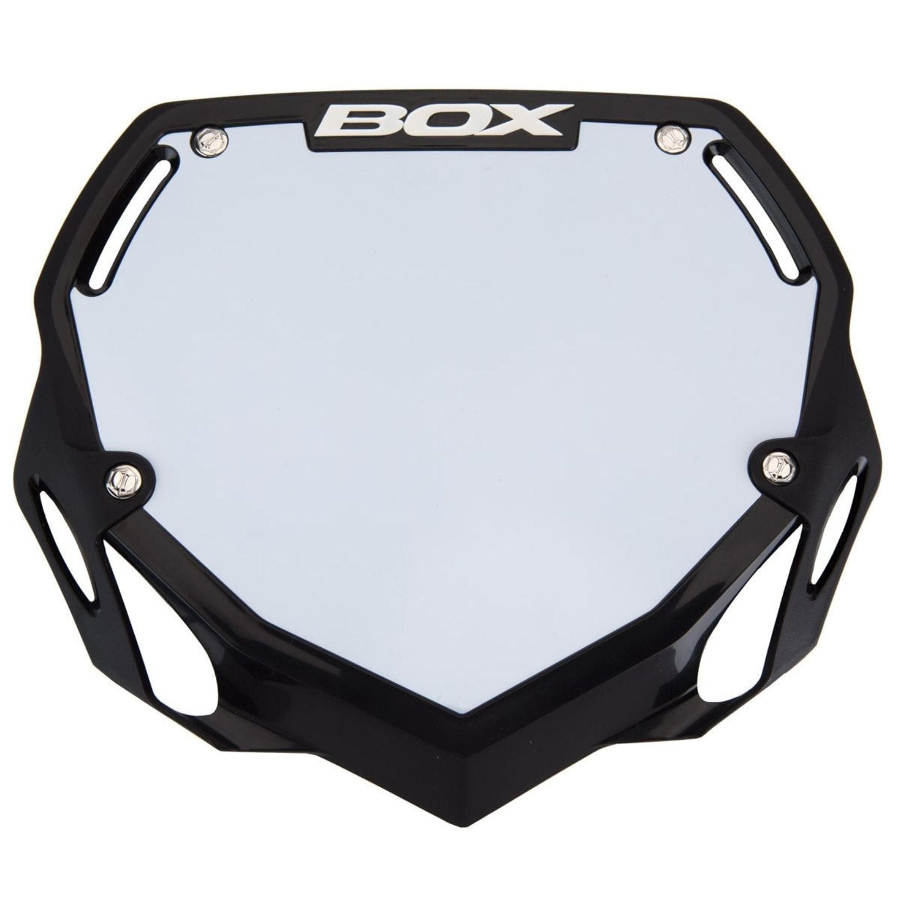 Bmx Racing Number Plate Box One BMX Racing Number Plate - Black | 8Lines Shop