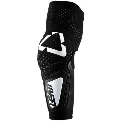 LEATT Elbow Guards 3DF Hybrid EXT - White/Black 8Lines Shop - Fast Shipping