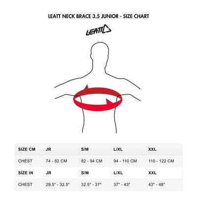 LEATT Neck Brace 3.5 Junior - Cactus 8Lines Shop - Fast Shipping