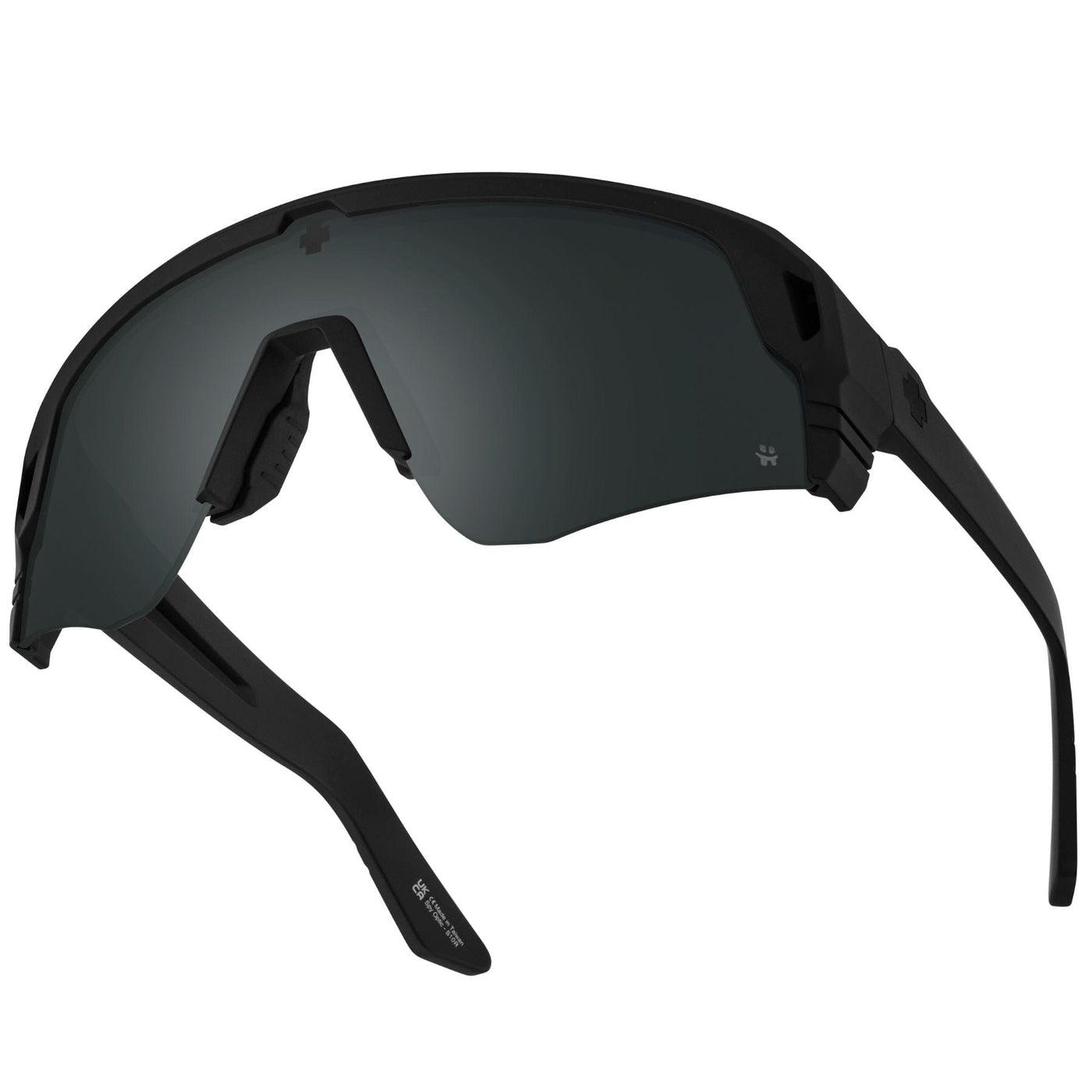 Monolith Lens MONOLITH SPEED Polarized Sunglasses with Happy Lens Black