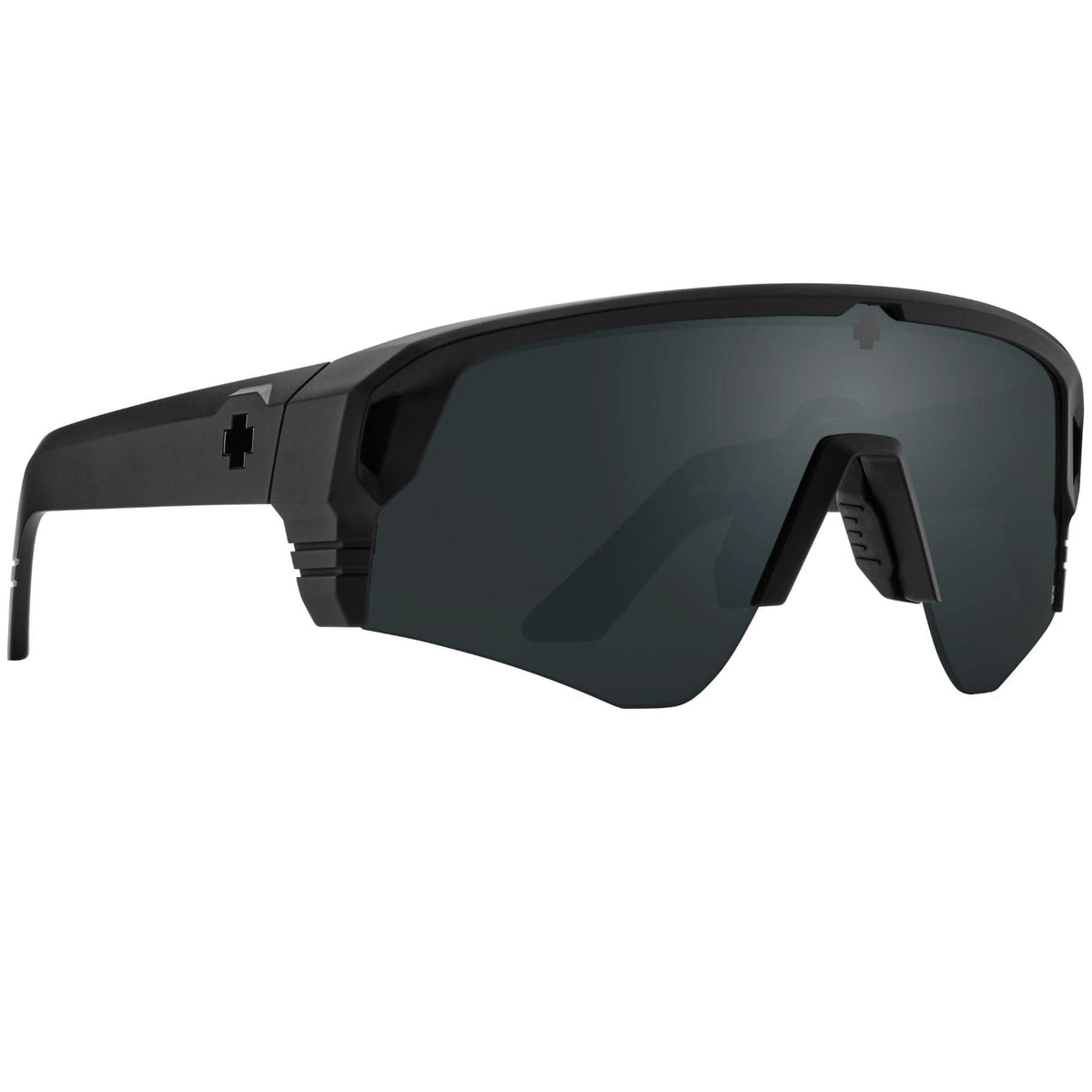 MONOLITH SPEED Polarized Sunglasses with Happy Lens Black