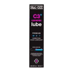Muc-Off Chain Lube C3 Ceramic Wet - 120ml | 8Lines Shop - Fast Shipping World Wide
