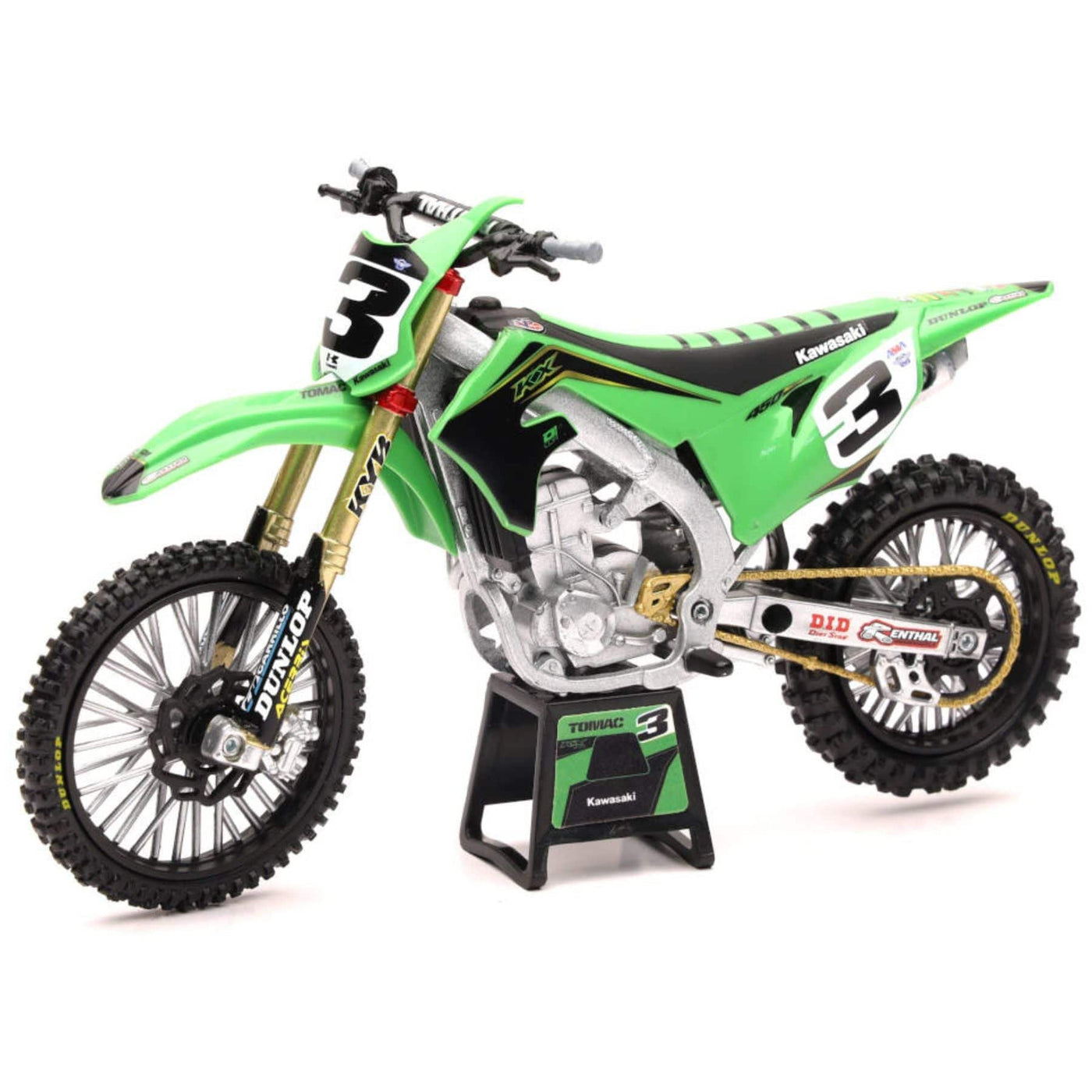 New Ray KAWASAKI Race Team Kids Toy - Eli Tomac #3 8Lines Shop - Fast Shipping