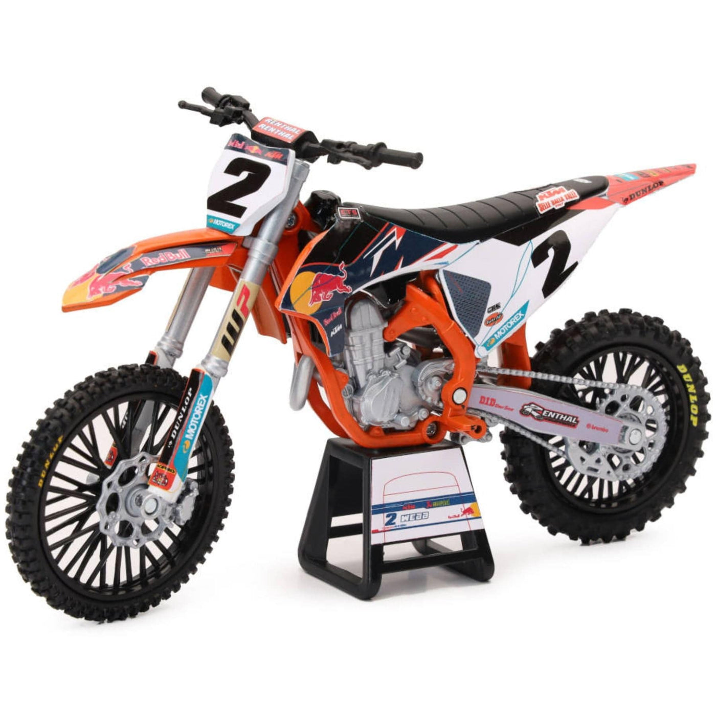 New Ray Red Bull KTM Kids Toy - Cooper Webb #2 8Lines Shop - Fast Shipping