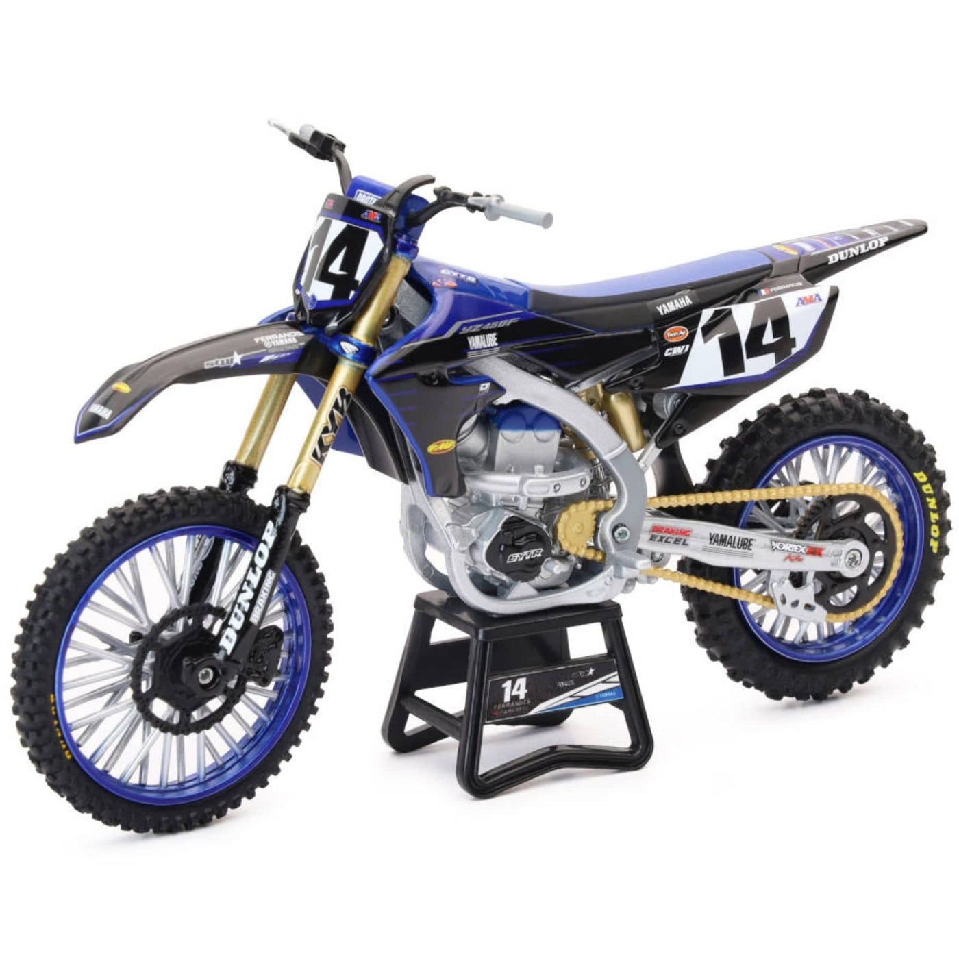 New Ray YAMAHA Factory Race Team Kids Toy - Dylan Ferrandis #14 8Lines Shop - Fast Shipping