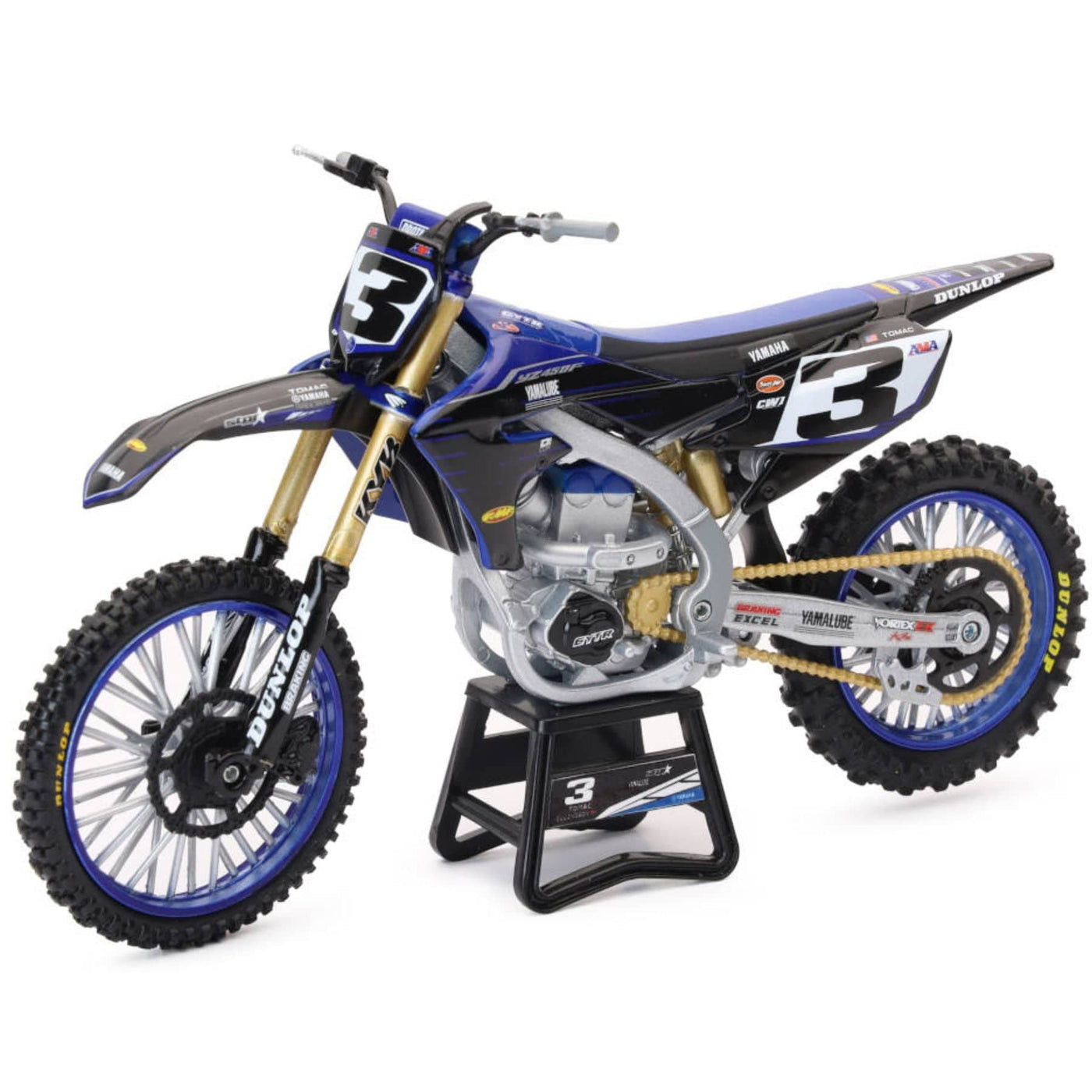 New Ray YAMAHA Factory Race Team Kids Toy - Eli Tomac #3 8Lines Shop - Fast Shipping