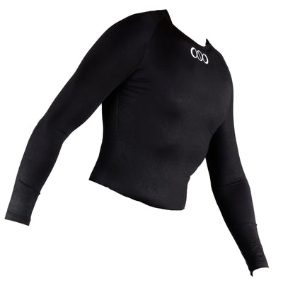 NoLogo Racer Adult Long Sleeve Cycling Jersey - Black 8Lines Shop - Fast Shipping
