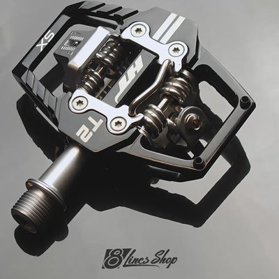 HT T2 SX BMX Clipless Pedal - Black | 8Lines Shop - Fast Shipping World Wide