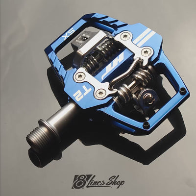 HT T2 SX BMX Clipless Pedal - Royal Blue | 8Lines Shop - Fast Shipping World Wide