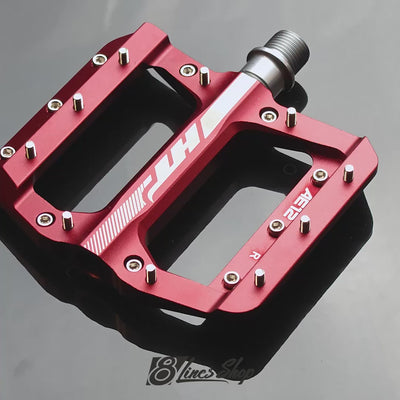 HT AE12 SX BMX Platform Pedal - Red | 8Lines Shop - Fast Shipping World Wide