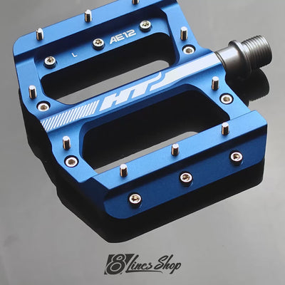 HT AE12 SX BMX Platform Pedal - Royal Blue | 8Lines Shop - Fast Shipping World Wide