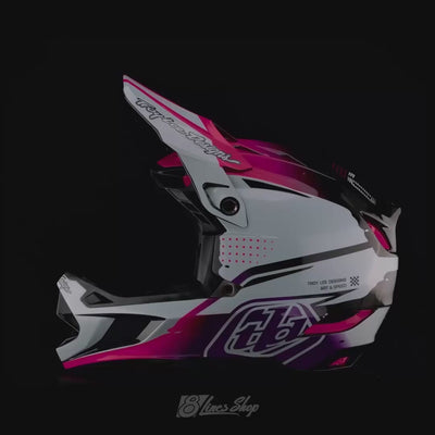 TLD D4 Carbon MIPS Helmet Drip - White | 8Lines Shop - Fast Shipping World Wide