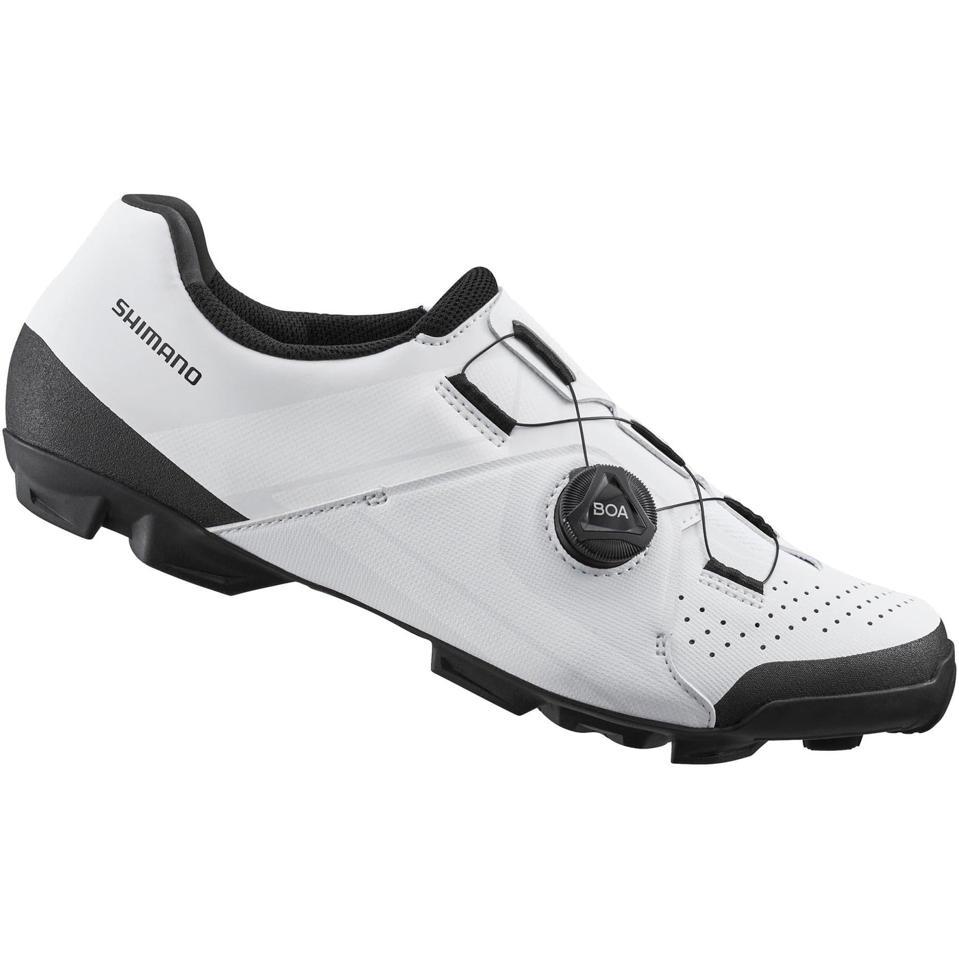 Shimano Mountain Bike Clipless Shoes SH-XC300 - White 8Lines Shop - Fast Shipping