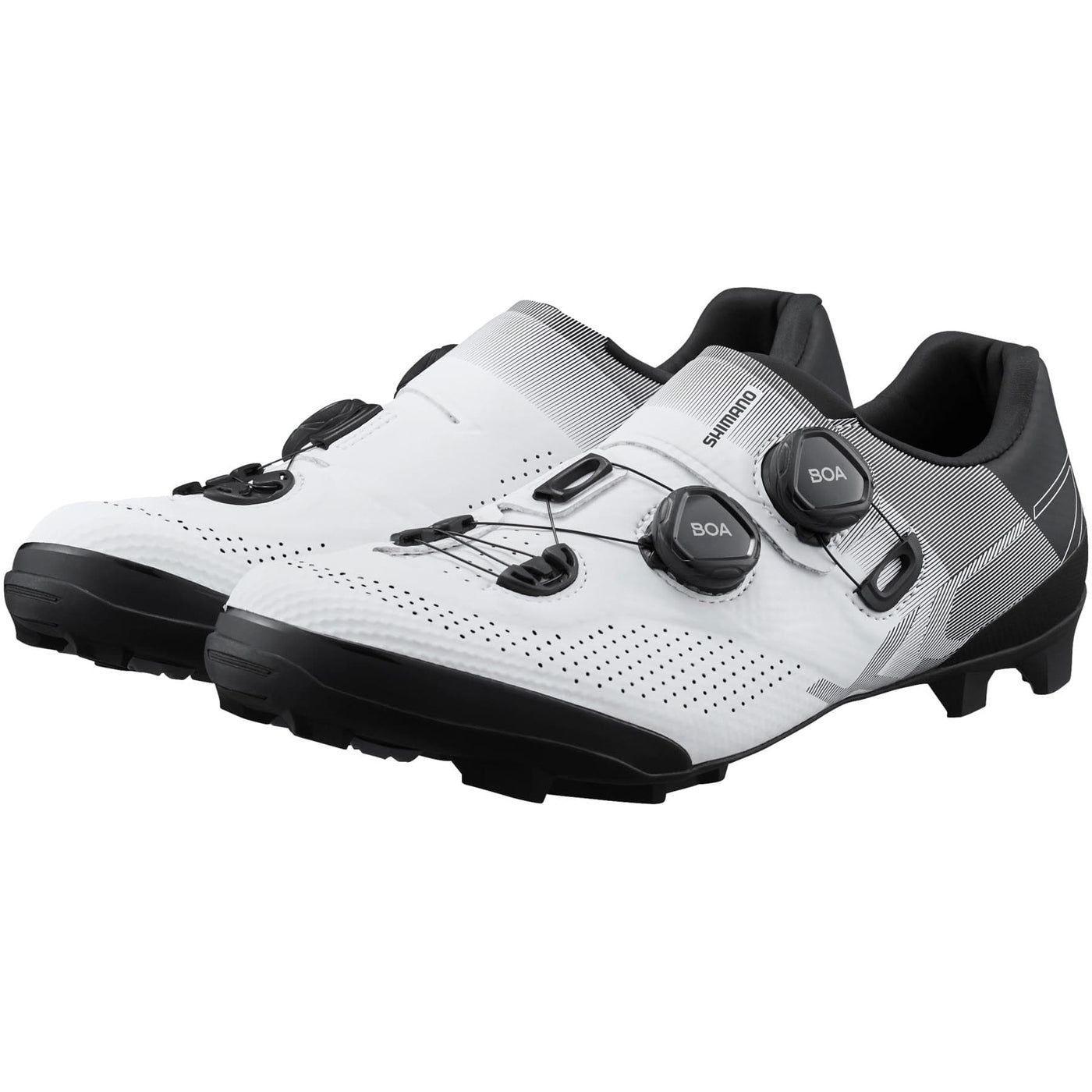 Shimano Mountain Bike Clipless Shoes SH-XC702 - White 8Lines Shop - Fast Shipping