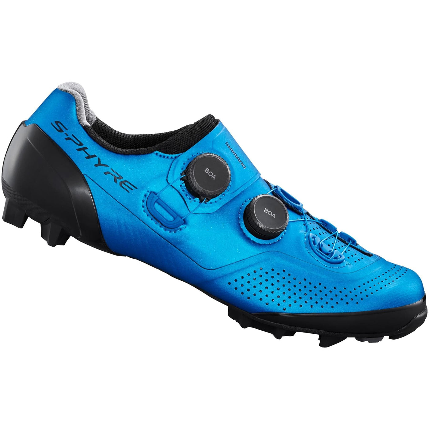 Shimano MTB Clipless Shoes S-Phyre SH-XC902 - Blue 8Lines Shop - Fast Shipping