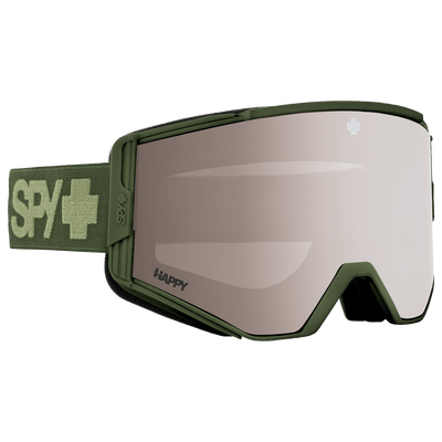 SPY Ace Snow Goggles Monochrome Olive Silver 8Lines Shop - Fast Shipping
