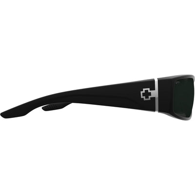 SPY COOPER XL Sunglasses, Happy Lens - Gray/Green Matte Black 8Lines Shop - Fast Shipping