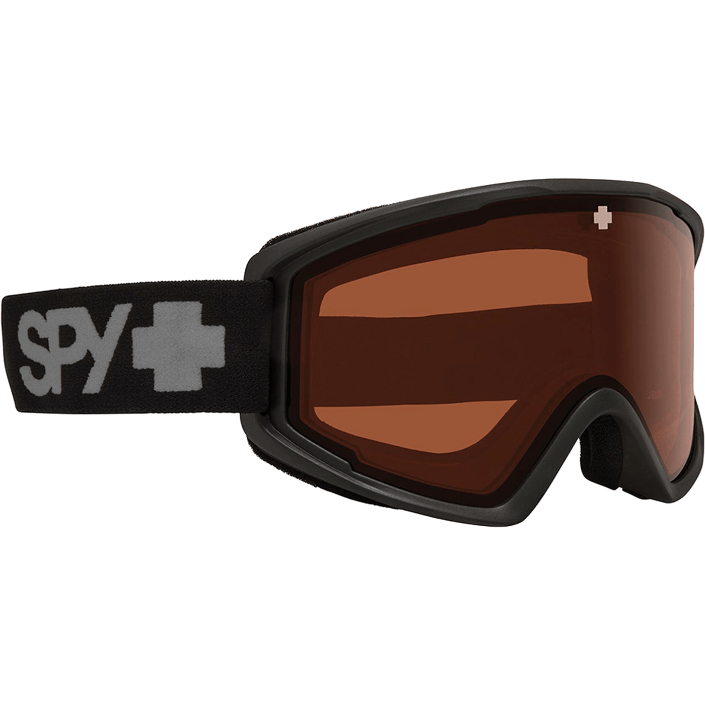 SPY Crusher Elite Eco Black Snow Goggles - HD Persimmon Lens 8Lines Shop - Fast Shipping