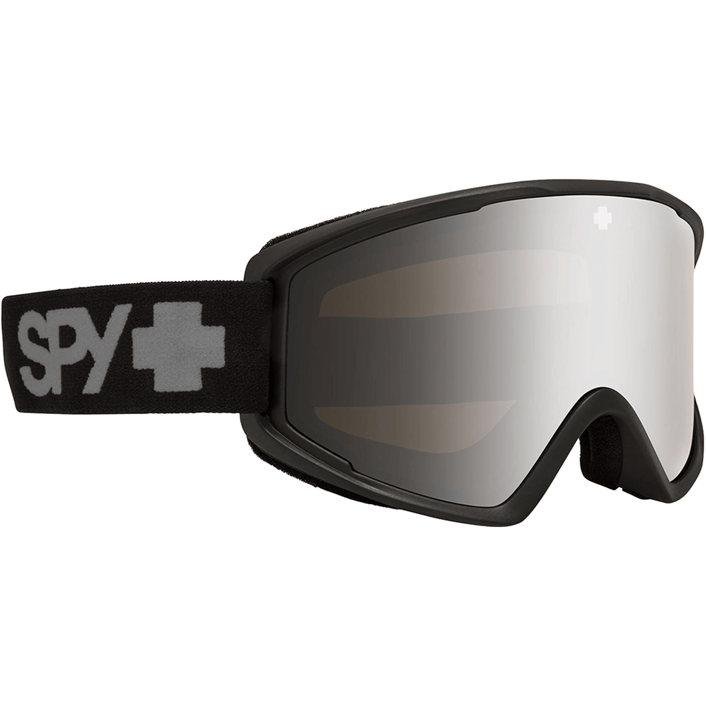 SPY Crusher Elite Eco Black Snow Goggles - Silver Mirror 8Lines Shop - Fast Shipping