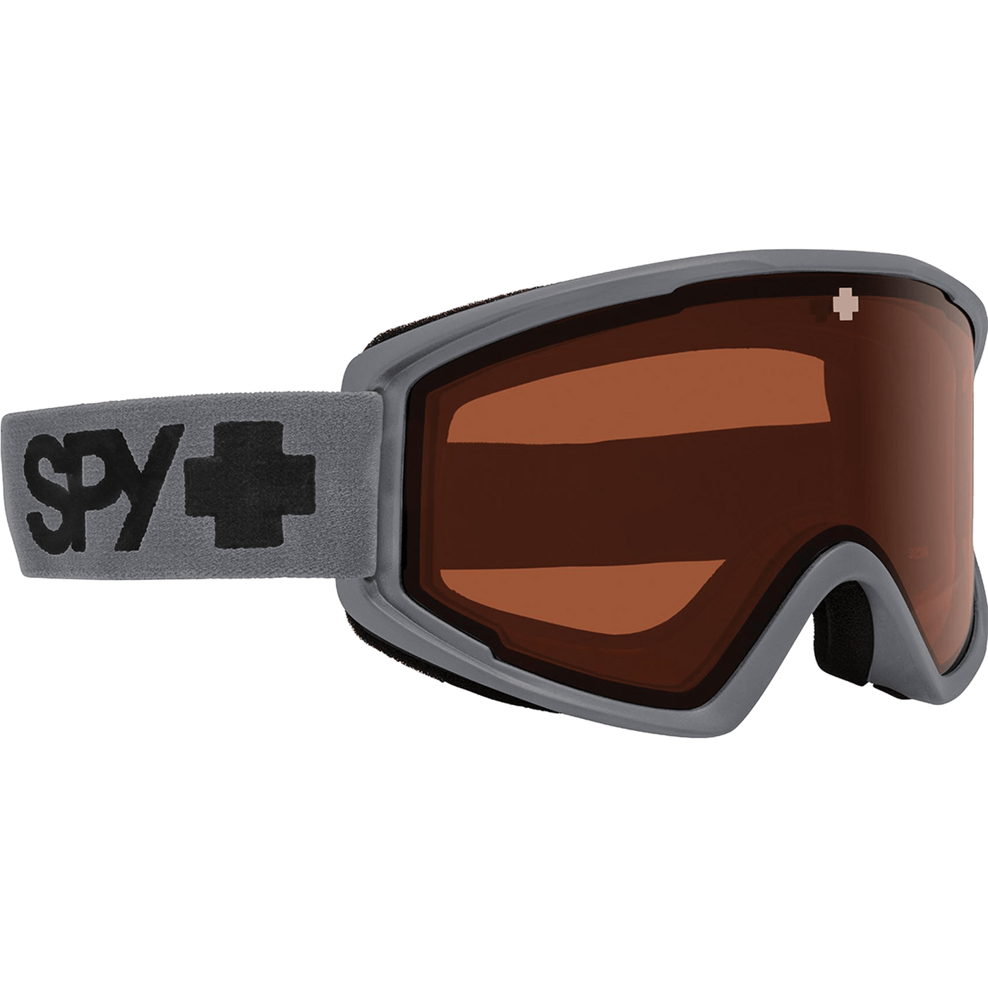 SPY Crusher Elite Eco Gray Snow Goggles - HD Persimmon Lens 8Lines Shop - Fast Shipping