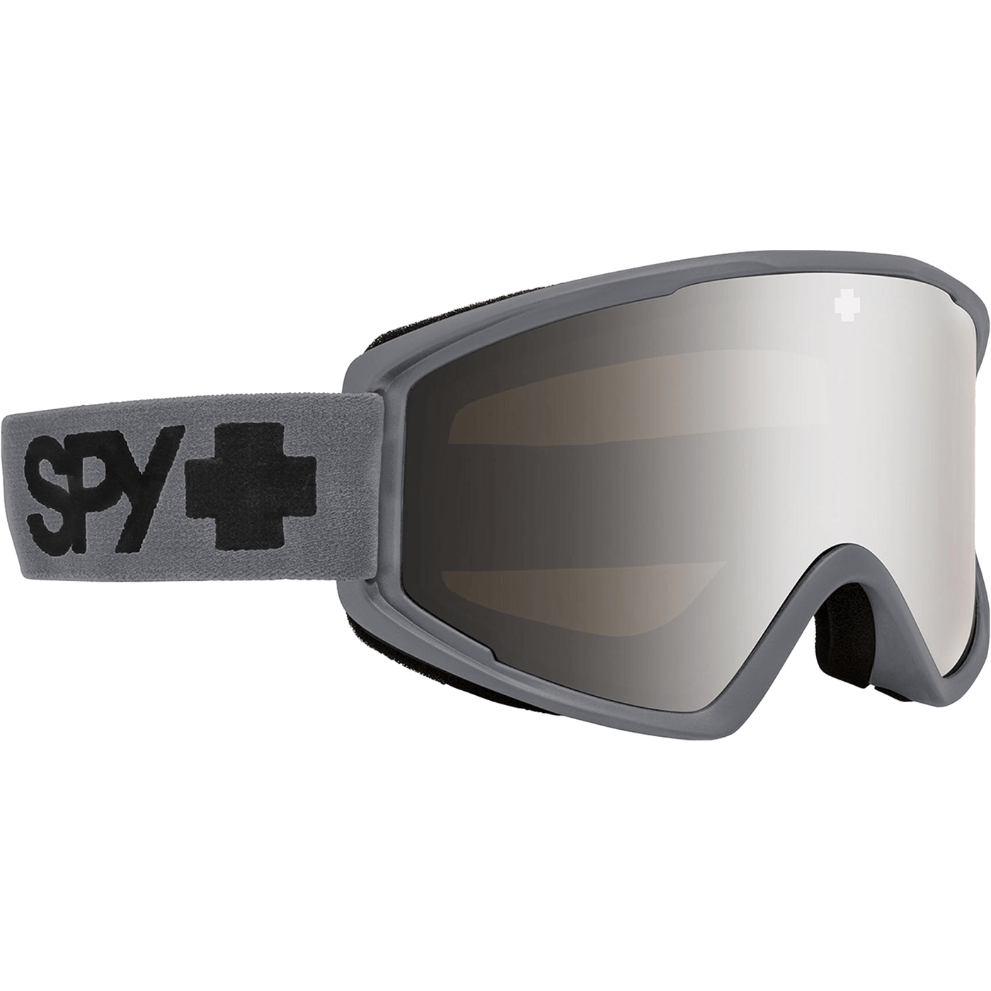 SPY Crusher Elite Eco Gray Snow Goggles - Silver Mirror 8Lines Shop - Fast Shipping