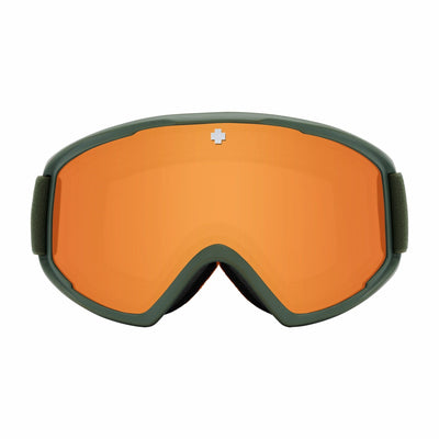 SPY Crusher Elite Green Snow Goggles - HD Persimmon Lens 8Lines Shop - Fast Shipping