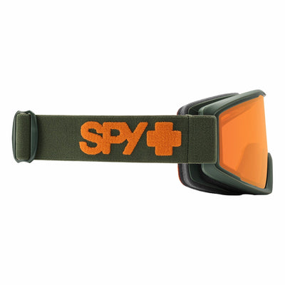 SPY Crusher Elite Green Snow Goggles - HD Persimmon Lens 8Lines Shop - Fast Shipping