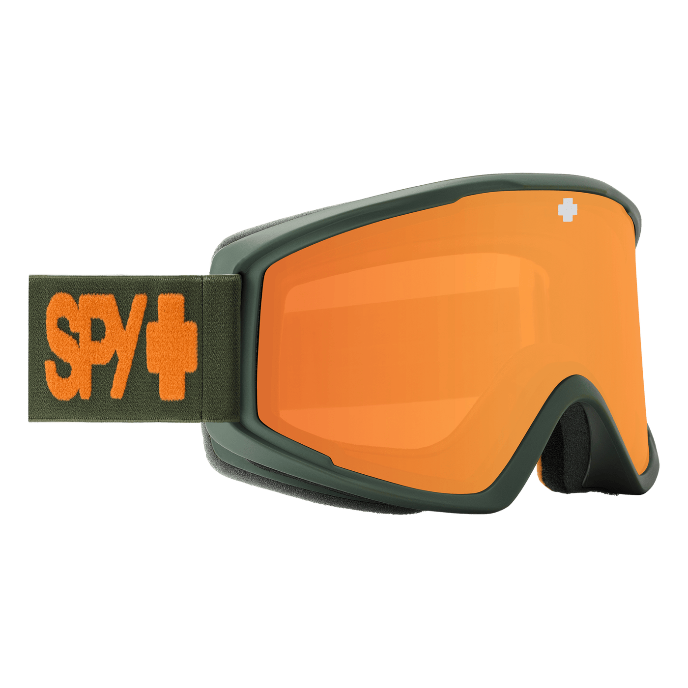 SPY Crusher Elite Green Snow Goggles - HD Persimmon Lens 8Lines Shop - Fast Shipping