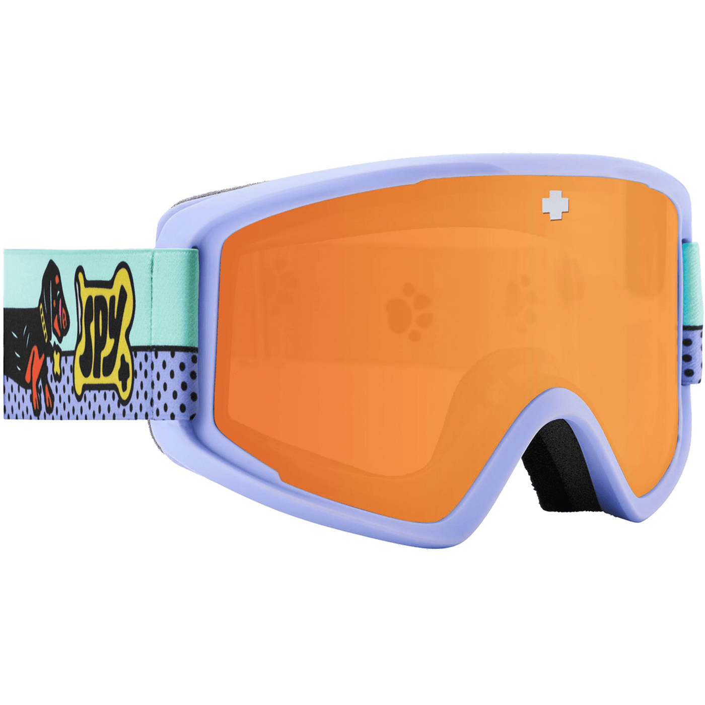 SPY Crusher Elite JR Eco Kids Snow Goggles Weiner Dog - LL Persimmon 8Lines Shop - Fast Shipping